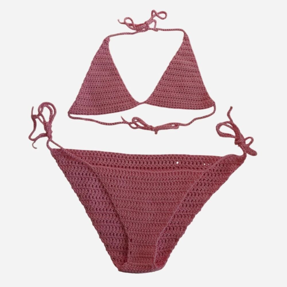 Unbranded Women's Pink Bikinis-and-tankini-sets